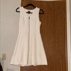 Vince Camuto Cream Sleeveless Mini Dress